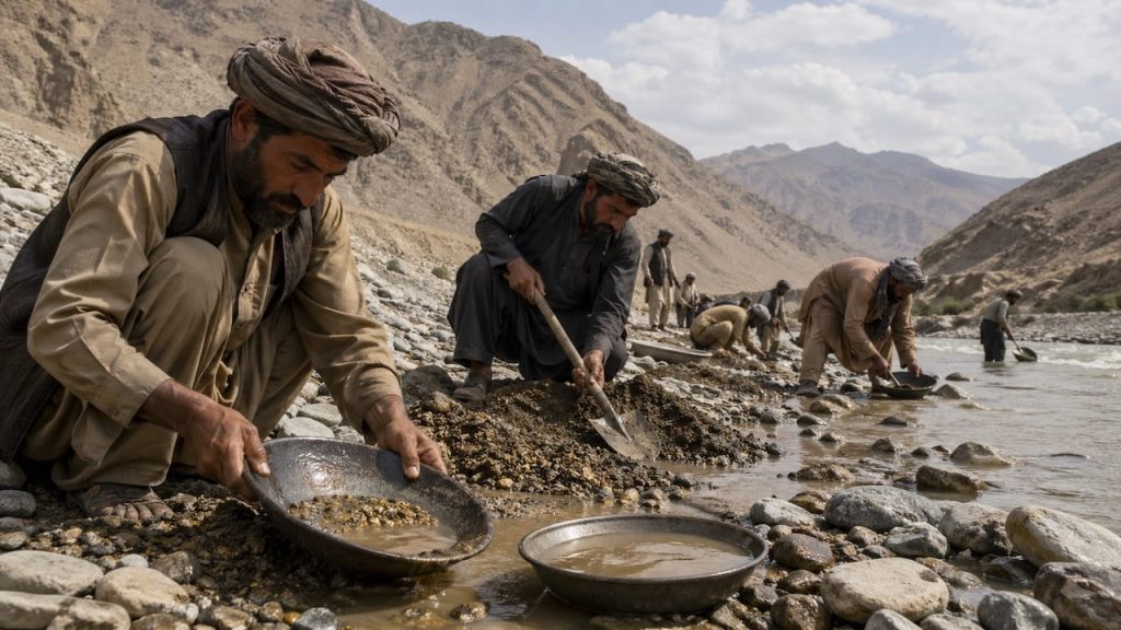 With Few Employment Prospects, Afghan Men Are Digging for Gold