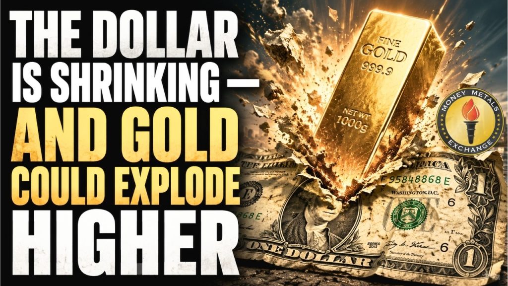 The Dollar Is Shrinking And Gold Could Explode Higher